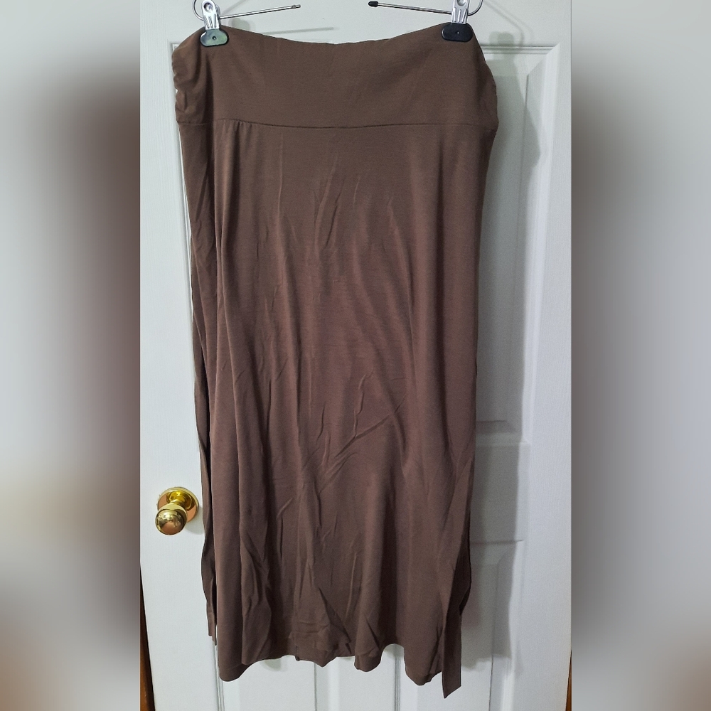 Vintage Pull On Maxi Skirt